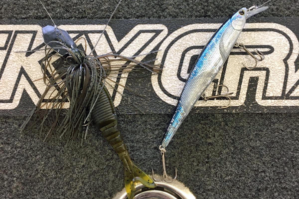 Brent Ehrler's 2nd-place Rayburn baits and pattern – BassBlaster