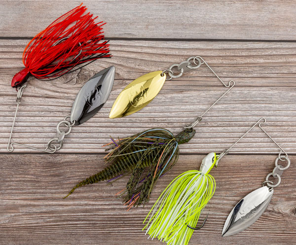 Picasso Double Willow Painted Blades Spinnerbaits