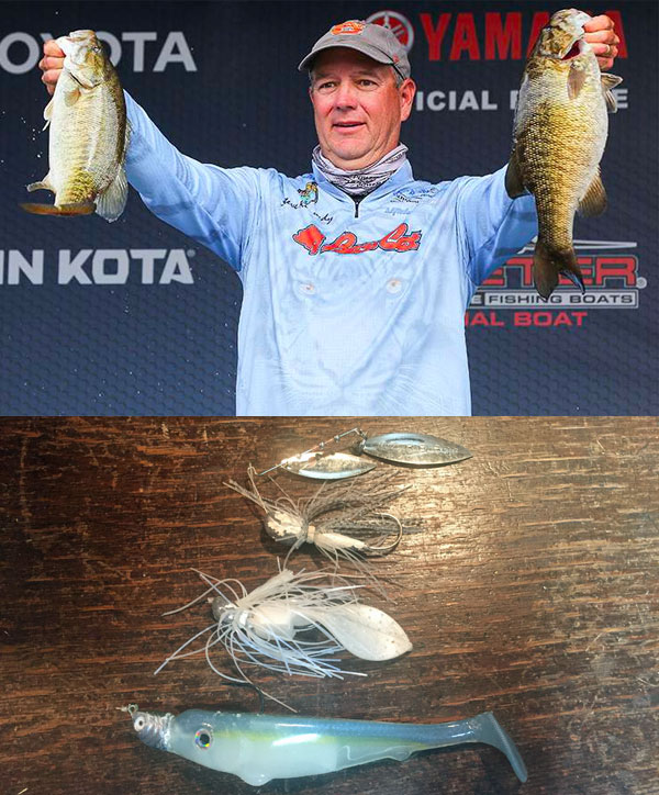 Lowen and top Pickwick baits, Learn from your swim jig, Released