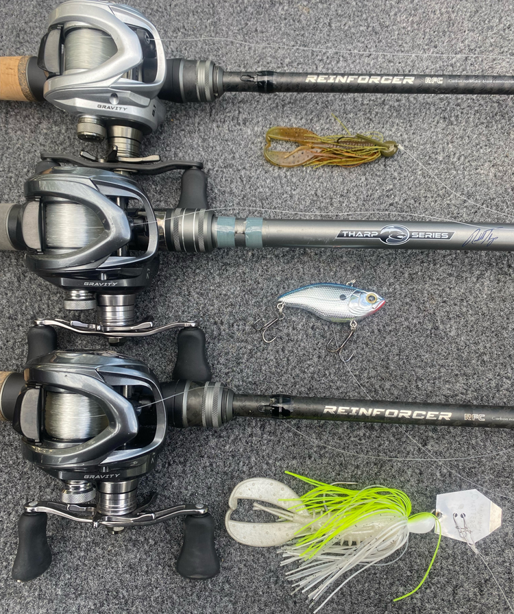 Gussy's bait and pattern, ALL the baits of the Classic – BassBlaster