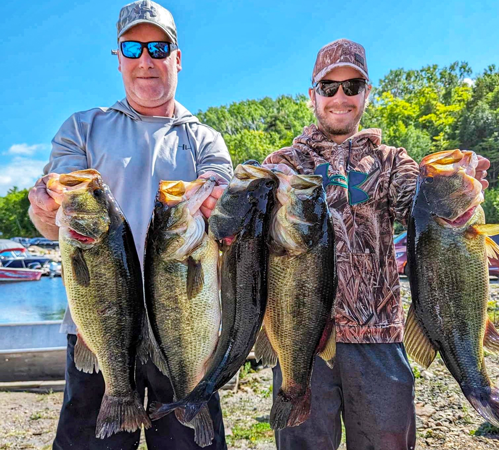 5 with Ehrler, Jig won in smallie country, 29-lb Canada largie