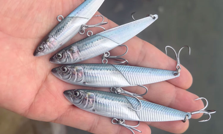 Silver/God Hard Hook Bass Tackle VIB Fishing Lures Crank Bait